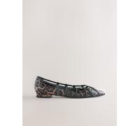 Next Ballerines 'Forever Comfort' marron / noir, Taille 38