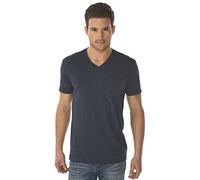 Next Level 6240 NL 6240 MENS CVC V NECK TEE MIDNIGHT NAVY L