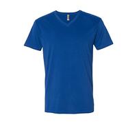 Next Level 6440 NL 6440 MENS PREM SUEDED VNECK ROYAL L