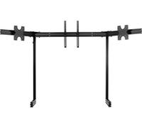 Next Level Racing floor stand | Support autonome pour moniteur triple ELITE | Entièrement réglable et personnalisable | 21-43 " | Noir