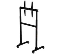 Support écran sur pieds - Next Level Racing® - 24 à 85 pouces - Hauteur réglable - Noir - Autonome avec roues