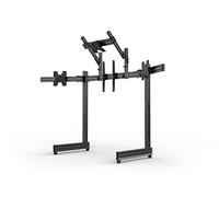 Support de simulation - Next Level Racing - Support quatre écrans Elite Gris carbone