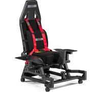 Next Level Racing Siège de vol professionnel NLR-S033 Noir Ajustable Compatible HOTAS