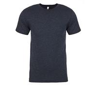 Next Level T-shirt à col rond pour homme Tri-Blend - Bleu - Large