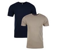Next Level - T-Shirt - Homme L 1Midnight Navy+1Warm Grey