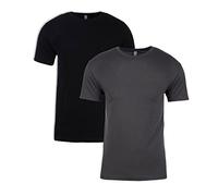 Next Level - T-shirt - Homme XS 1Black+1Heavy Metal