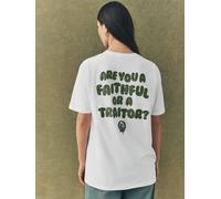 Next Licence officielle The Traiters « Es-tu un homme fidèle ou un riche homme ? T-shirt graphique coupe décontractée