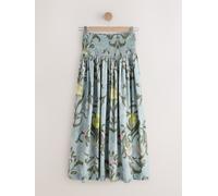 Next Light Blue Floral National Trust x Next Maxi Skirt Light Blue Floral EU 50 Regular (UK 22 R)