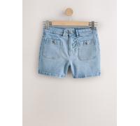 Next Light Blue Patch Pocket Mini Shorts Light Blue EU 38 (UK 10)