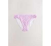 Next Lilac Purple Ruched High Leg Bikini Bottoms