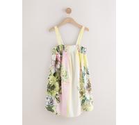 Next Lilac/White Mini Summer 100% Cotton Dress Lilac/White EU 52 (UK 24)