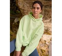 Next Lime Green Soft Teddy Borg Longsleeve Hoodie