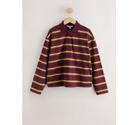 Next Long Sleeve Rugby Polo Top rouge XXL (FR 50-52)