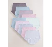 next Lot de 10 culottes en coton et dentelle violet FR 42 (EU 40)