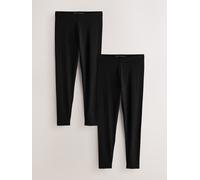 Next Lot de 2 leggings longs Noir FR 46 Tall (EU 42 T)