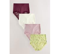 Next Lot de 4 culottes en coton modal Ultimate Comfort en dentelle