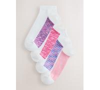 Next Lot de 4 paires de chaussettes basses à semelle rembourrée pâle Un an