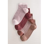 Next Lot de 4 paires de chaussettes de baskets côtelées ultra-douces