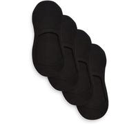 Next Lot de 4 paires de chaussettes de sport invisibles à semelle matelassée