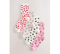 Next Lot de 4 paires de socquettes Rose Un an