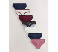 next Lot de 7 culottes en coton et dentelle violet FR 44 (EU 42)