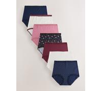 next Lot de 7 culottes en coton et dentelle violet FR 42 (EU 40)
