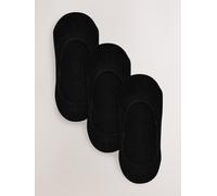 Next Lot de chaussettes invisibles à coupe basse 3 Noir S-M (FR 38-44)