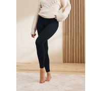 NEXT Femme Collants sans pieds thermiques à doublure polaire 1 paire Noir XL