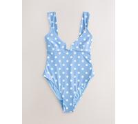 Next Maillot de bain bleu ciel / blanc, Taille XXL