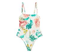 Next Maillot de bain crème / turquoise / vert foncé / rose ancienne, Taille XL