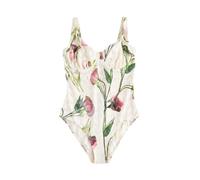 Next Maillot de bain crème / vert / rose / rose, Taille M