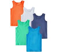 NEXT Garçon Débardeurs, lot de 5 Multicolore 5 Ans-6 Ans