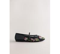 Next Maryjanes tulipe en maille Forever Comfort Noir EU 40 (UK 6.5)