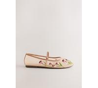 Next Maryjanes tulipe en maille Forever Comfort Nue EU 37 (UK 4)