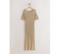 next Maxi Robe en maille doré XL (FR 50-52)
