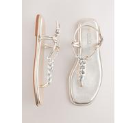Next Tongs 'Forever Comfort' or / argent, Taille 37,5