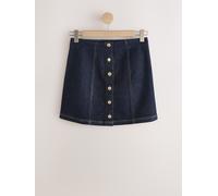 next Mini-jupe Denim boutonnée Or bleu FR 34 (EU 32)
