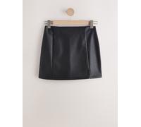 Next Mini jupe en cuir Faux Noir FR 38 Regular (EU 36)