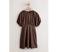 next Mini-robe à manches bouffantes Brun FR 40 Petite (EU 38 P)
