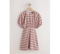 next Mini-robe à manches bouffantes Rose FR 42 Petite (EU 40 P)