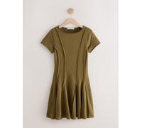 Next Mini robe en jersey à coutures Vert kaki EU 34 (UK 6)