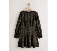 next Mini robe trapèze à manches longues avec coutures apparentes Noir FR 48 (EU 46)