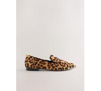 Next Mocassins en cuir à bout arrondi Forever Comfort Léopard EU 42 (UK 8)