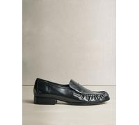 next Mocassins en cuir froncé Forever Comfort Noir EU 38.5 (UK 5.5)