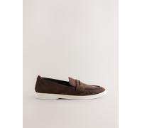 Next Mocassins en daim à semelle blanche Forever Comfort Brun EU 41 (UK 7)