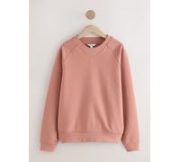 Next Mocha Brown Cotton Rich Ultimate Comfort Crewneck Sweatshirt