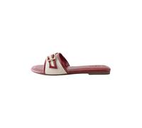 Next Red Forever Comfort Buckle Detail Mules