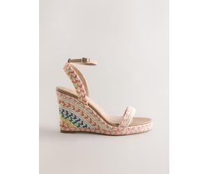Next Multi Forever Comfort Ankle Strap High Wedges