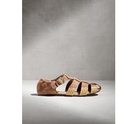 Next Camel N. Premium Leather Fisherman Flat Shoes Camel EU 43 (UK 9)