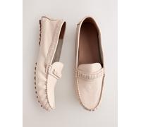 next N. premium Whipstitch Driver Moccasins Chaussures pâle EU 38.5 (UK 5.5)
